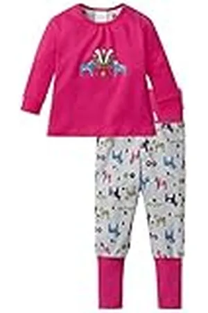 Schiesser Baby – flickor tvådelad pyjamas kostym 2 – delar med Vario, , 62 cm