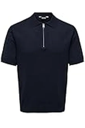 Only & Sons ONSWYLER Life REG 14 SS Zip Polo Knit, , XS