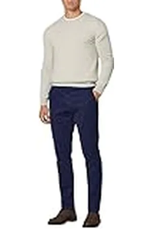 Hackett Mäns textur chinos byxor, , 34W x 32L