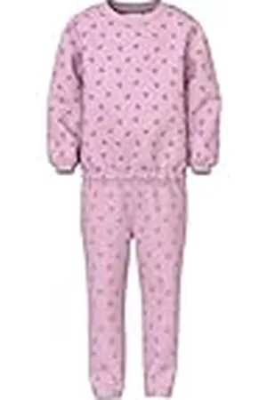 NAME IT Namn IT flicka Nmfviluba Ls Nreg Bru sweat set, , 98