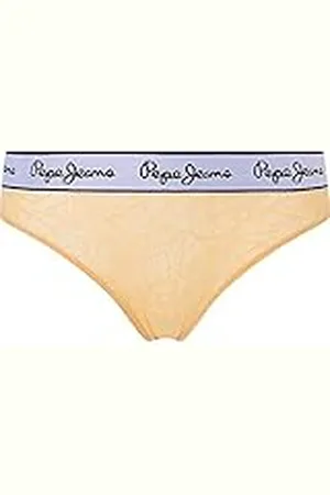 Pepe Jeans Mesh Thong Bikini Style Underwear för kvinnor, , XS