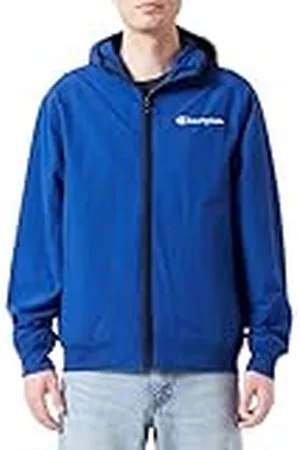 Champion Legacy Outdoor Spring-Summer Contrast Small Script Logo WR Taslon Hooded Jacka, , L Herr SS24, , L
