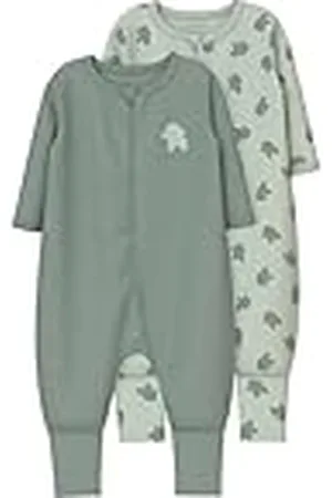 NAME IT Herr Nbmnightsuit 2P Zip Ff Sea Elephant Noos (2-pack), , 104