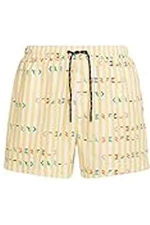 Karl Lagerfeld KARL lager randig AOP kort boardshorts, randig AOP citron drop, S, , S