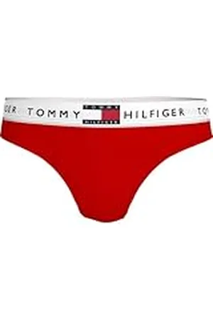 Tommy Hilfiger Dam koordinerat stringtrosa, , XL