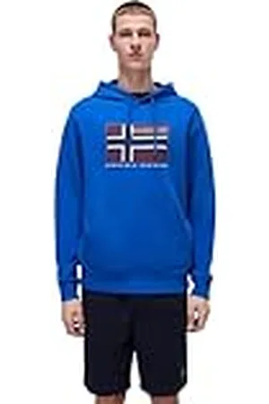 Napapijri Bemiles Hoodie Blå Storlek XL, , XL