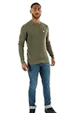 Calvin Klein Jeans herr tröja crew neck stickad tröja, , XXL