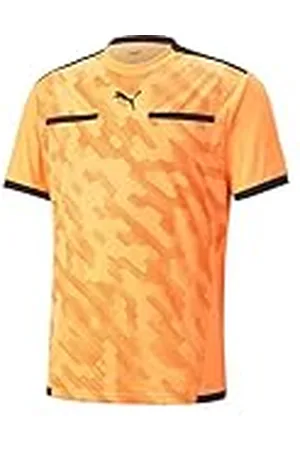 PUMA Herr Skiljeman tröja Teamliga domare tröja, Neon Citrus- svart, 3XL