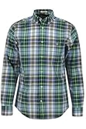 GANT REG POPLIN Tartan Check skjorta, , M