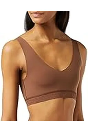 Karl Lagerfeld Dam Ultralight Logo Bralette, , XS