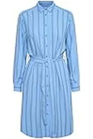 Part Two Dam bondiepw Dr Dress, Della Robbia blå randig klänning, Della Robbia Blue Stripe, 34 SE