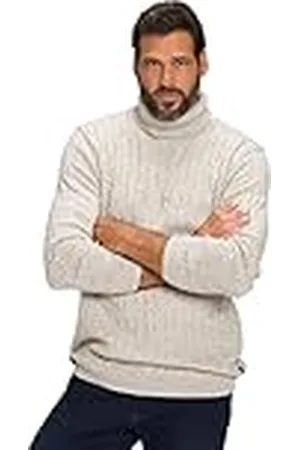 JP 1880 Herrar, polotröja, flätstickad tröja, , XXL, , XXL