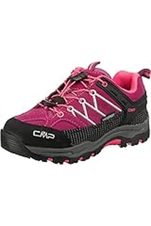CMP Unisex barn barn rigg låga skor Wp trekkingskor, Rosa fluo rosa bär rosa fluo, 34 EU