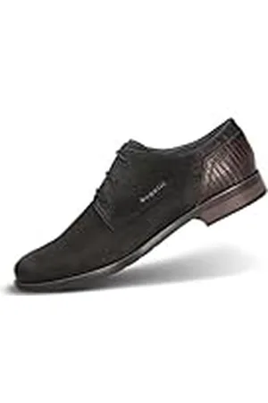 Bugatti Business halvsko med eleganta linjer, snörning, , 40 EU, , 40 EU