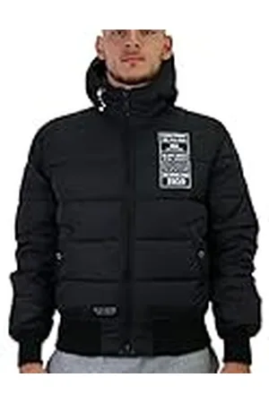 Alpha Industries Bomberjacka med huva och puff FD Rev. för män