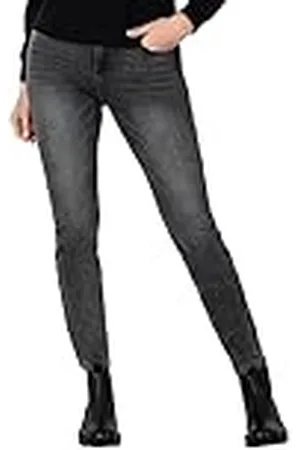 Timezone Damer tajt AleenaTZ damform jeans, vulkanisk grå tvätt, 33/32