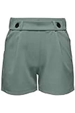 JDY Kvinnor Lätt Poptrash Shorts Kort Stretch Sommar Byxor GEGGO JRS Avslappnad Hotpants Enfärgad, Color: , Size:XL