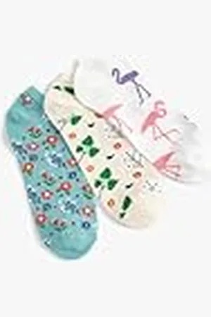 Koton Women Floral 3-pack stövellockset, , One Size