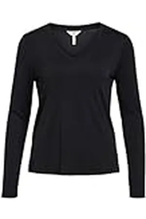 Object Objekt OBJANNIE RE L/S V-hals topp NOOS, , XL