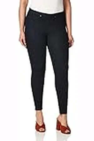 HUE Dam enfärgad original jeans jeans leggings strumpor