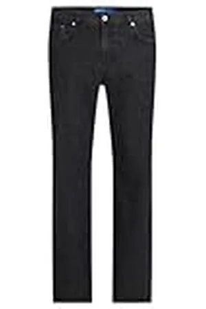 Karl Lagerfeld Rak denim, män, svart, jeans, , 34W / 30L