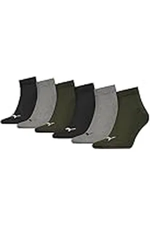 PUMA Unisex kvartsstrumpa (6-pack), , 35-38 EU