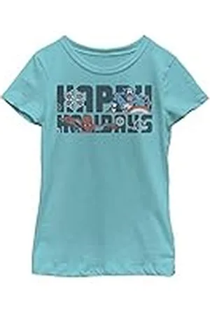 Fifth Sun Flickor lyckosam semester t-shirt, , M