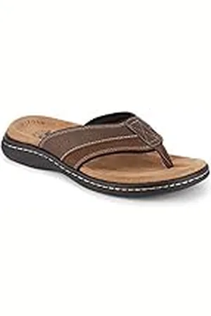 Dockers Mens Laguna Casual Flip-Flop Sandal Shoe, Briar, 9 M