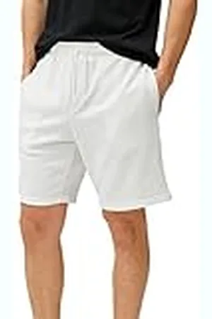 Koton Basic shorts för män, dragsko, smal passform, ficka, detaljerad, , S