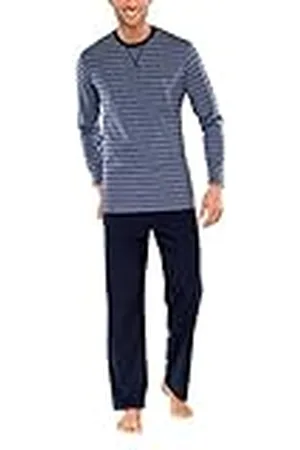 Schiesser Herrkostym lång tvådelad pyjamas
