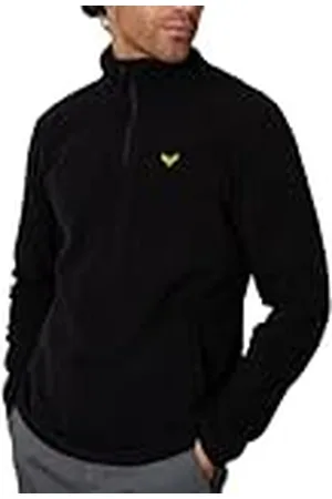 Threadbare Mäns Blade kvartsdragkedja fleecetröja pullover tröja, , M