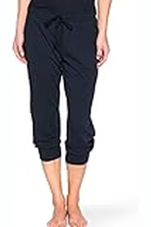 Marc O’ Polo Dam loungewear pyjamasbyxor 3/4 långa med manschetter – bomullsblandning, , L