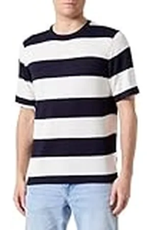 Only & Sons ONSWYLER Life REG 14 SS randig stickad, , M