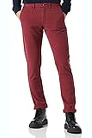 Hackett Herr GMT Färgad textur Chinos byxor, 368rose, 28W x 34L