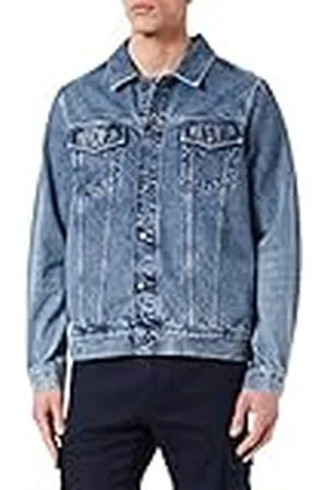 GANT Herr D1. Denim truckerjacka, , XL