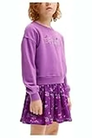 Desigual Flicka stickad långärmad klänning, , 6 år