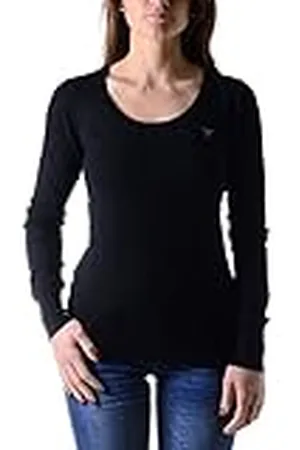 Guess Ls Bn Routh SWTR T-shirt för kvinnor, , L