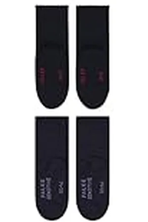 Falke Unisex Baby Music Mice 2-pack hållbar bomull med mönster 2 par strumpor, flera färger (sortiment 0010), 62–68 (2-pack)