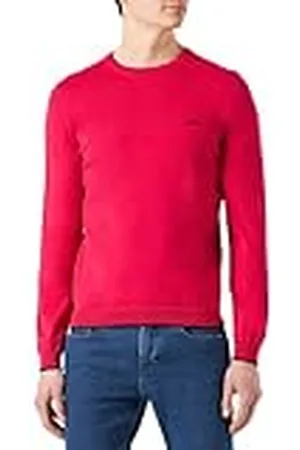 HUGO BOSS Herr Rallo stickad tröja, medium rosa 660, XS, , XS