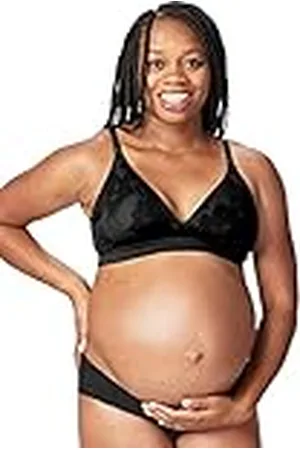 Cake Maternity Fräknar återvunnen bygelfri amnings-BH för amning, trådlös moderskapsbh (för F-H-kupor), , XL, , XL