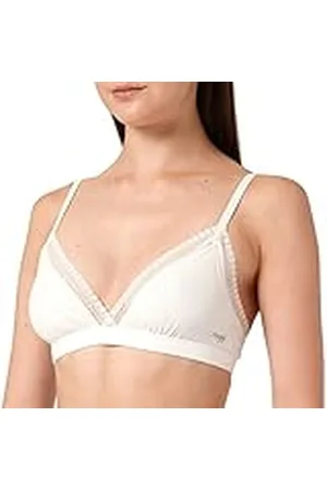 Sloggi Dam Go Ribbed Bralette Bustier, , S