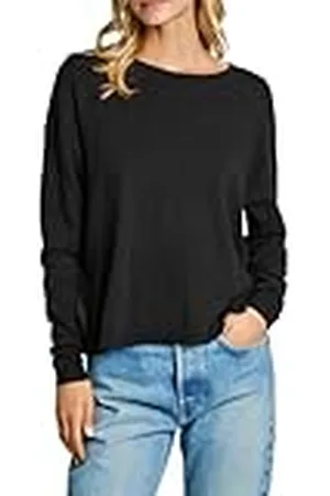 Pepe Jeans Dam Isela rund hals, stickade kläder, svart, L, , L