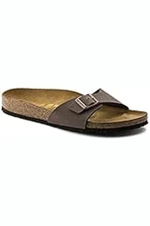 Birkenstock Classic MADRID BF-NUBUK damsandaletter, braun , 39 EU smal