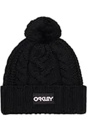Oakley Unisex vuxen harper pom beanie-mössa, blackout, enhetsgre, , En Storlek