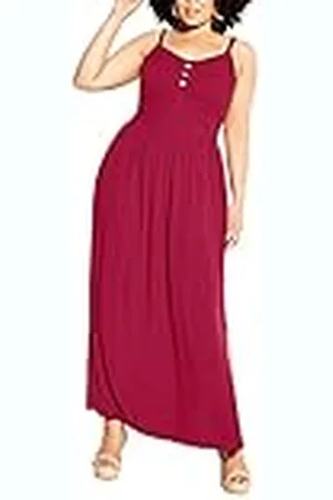 City Chic Maxi Riviera-klänning för kvinnor, , 44 SE/Plus