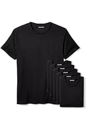 Amazon Herr Undertröja med rund hals, 6-Pack, , S