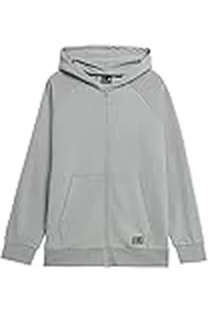 4F H4Z22-blm011 tröja för män, grå (Middle Grey), Small, , S