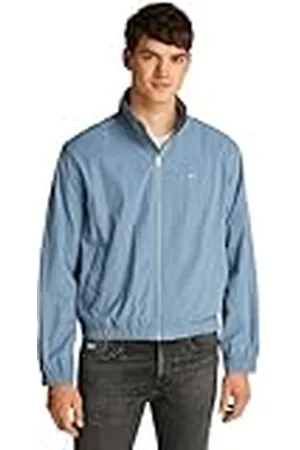 Tommy Hilfiger Herr TJM ESSENTIAL JACKA EXT DM0DM20655 Windbreaker jacka, Blå (Colorado Blue), XS, , XS