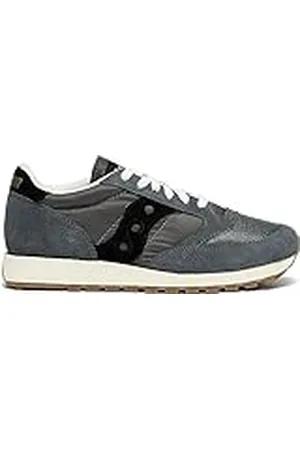 Saucony Jazz Original Vintage, Sneaker Uomo, Grigio Nero, 46 EU
