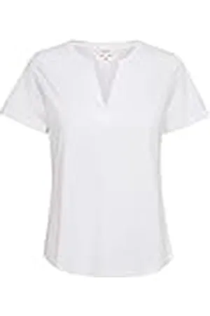 Part Two Dam T-shirt normal passform V-notch hals kortärmad tröja dam, , S